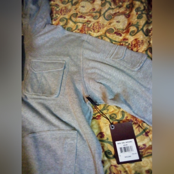 Southern University Jaguars HBCU New Era Distressed Hoodie Jacket Men's XL Gray - Picture 6 of 16